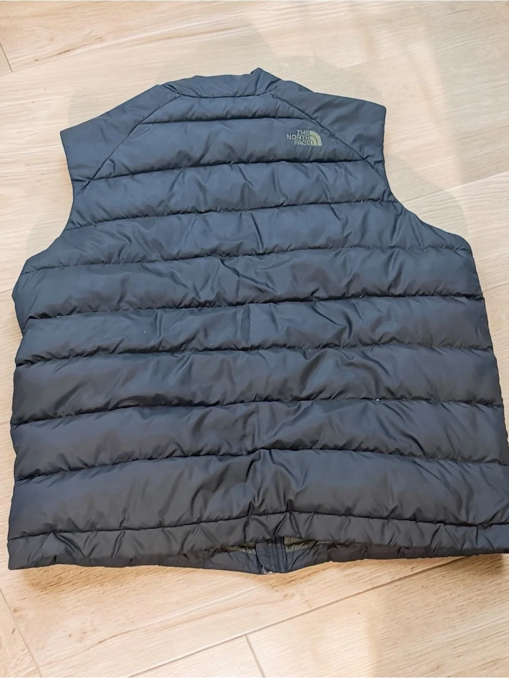 Nice North Face 550 Goose Down Full Zip Vest Men’s Size XXL Black
